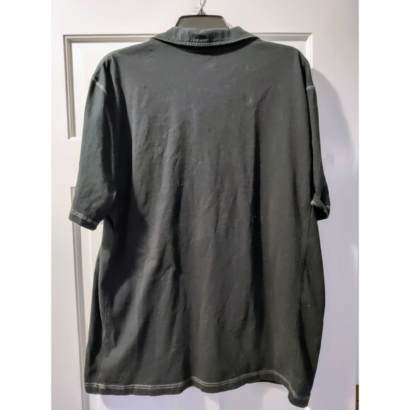 Walt Disney World 2017 Gray Black Size Large Logo Polo Shirt Wdw Fast Shipping - Picture 11 of 12